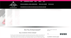 Desktop Screenshot of condom-queen.com